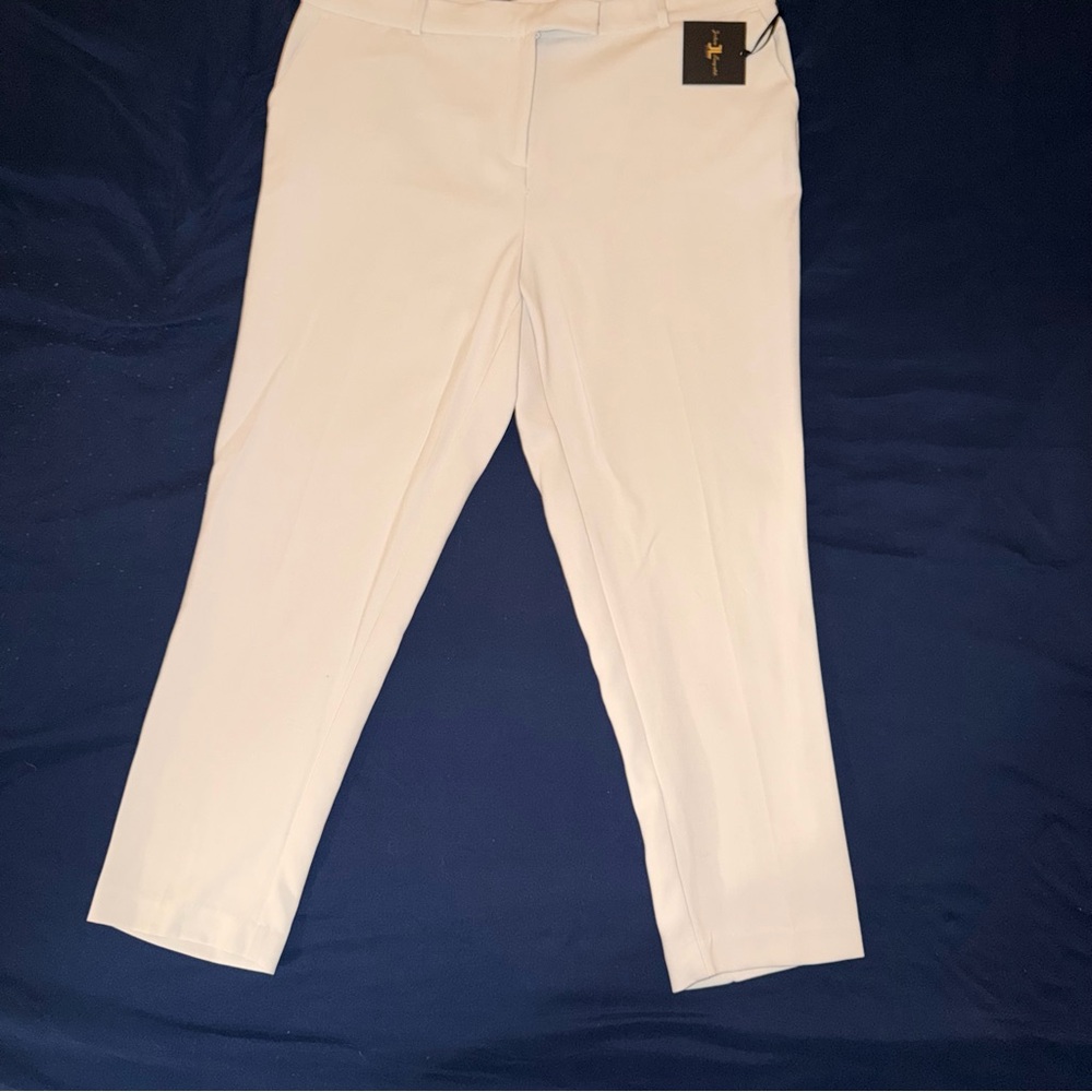 Jules & Leopold Cream Pantsuit Size XL  NWT (B1P6)